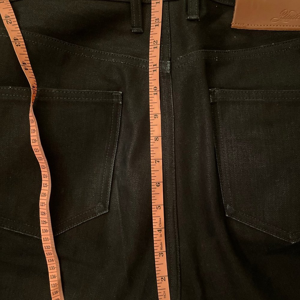 3Sixteen CT-120X Classic Tapered Shadow Selvedge - Picture 8 of 11